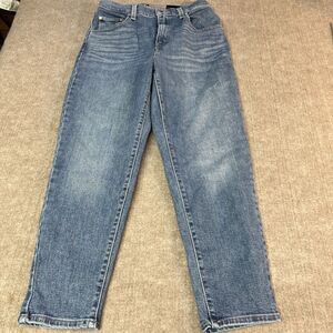 Levi's SilverTab Mom Jeans Medium Wash High Rise Womens Blue Jeans 28x27 (26x24)